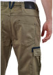 Thumbnail Pantalon cargo Malki en coton kaki uni à coupe slim et taille intermédiaire - Image 5