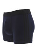 Thumbnail Lot de 3 boxer en coton multicolore uni avec une coupe fermée - Image 7