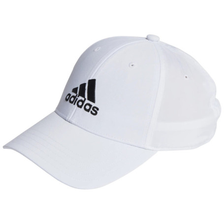Casquette blanche unie avec logo et nom de la...