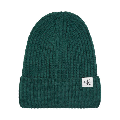 Bonnet sapin en maille jersey avec un patch...