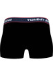 Thumbnail Lot de 3 Boxers noirs unis avec une coupe fermée et bande élastiquée logotypée - Image 3