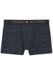 Thumbnail Coffret boxer classique et chaussettes en coton en transition noir imprimé pois - Image 2