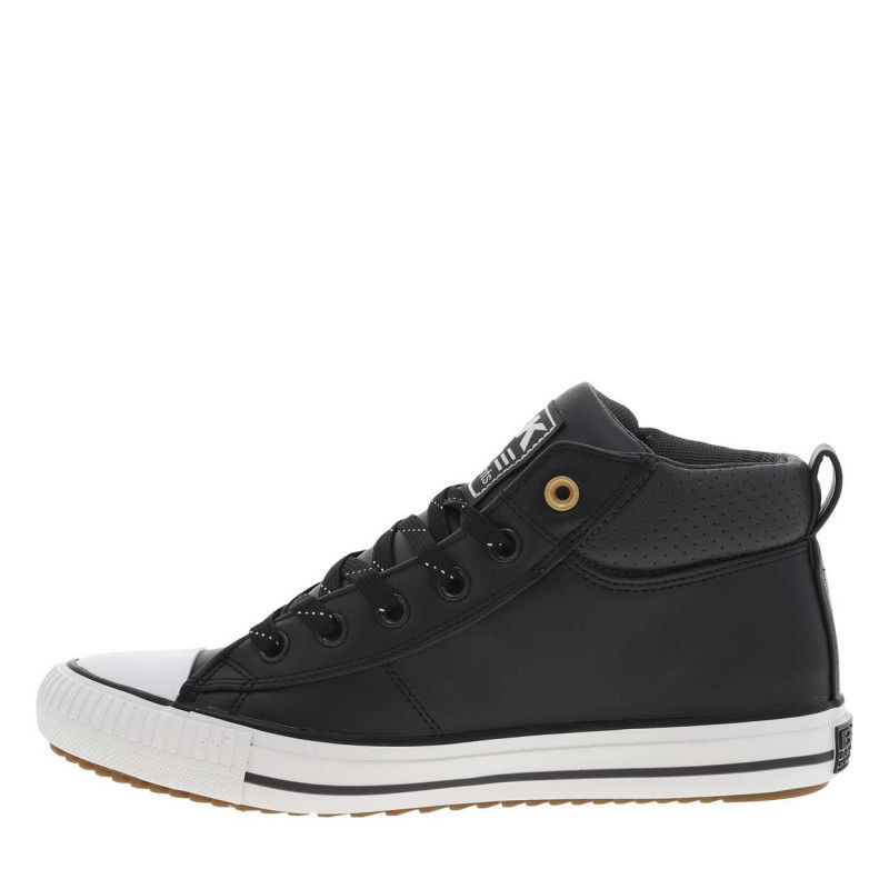 Bk - Baskets Noires à Lacets Plats Avec Contrefort Renforcé Et Semelle à Reliefs - Noires Bk - Baskets Noires à Lacets Plats Avec Contrefort Renforcé Et Semelle à Reliefs - Noires