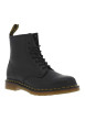 Thumbnail Bottines en cuir noires à talon décroché bas et à lacets ronds - Image 3