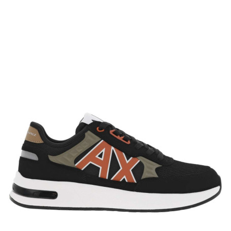 Sneakers noires à doublure néoprène et semelle...