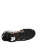 Thumbnail Sneakers noires à doublure néoprène et semelle semi-compensée blanche - Image 7