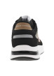 Thumbnail Sneakers noires à doublure néoprène et semelle semi-compensée blanche - Image 8