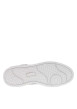 Thumbnail Baskets basses en divers cuir noir à semelle blanche et à lacets plats - Image 5
