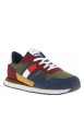 Thumbnail Baskets multicolores avec lacets plats rond et superposition de patchs - Image 3