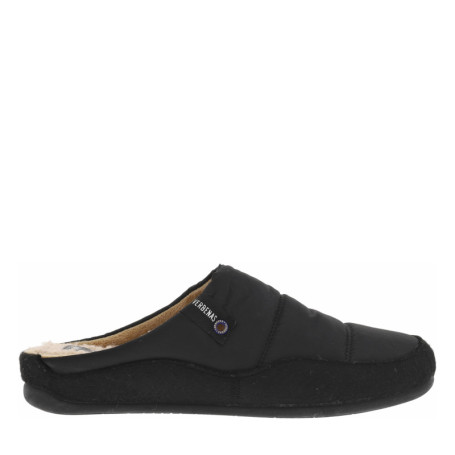 Pantoufles mules noires avec le coup de pied...