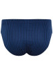 Thumbnail Slip en coton bleu marine à motifs chevrons et une coupe fermée - Image 2