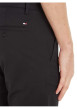 Thumbnail Pantalon Bleeker en coton noir uni avec une coupe chino et logo de la marque - Image 4