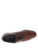 Thumbnail Derbies homme marron unies à talon décroché bas et à lacets ronds - Image 4
