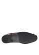 Thumbnail Derbies homme marron unies à talon décroché bas et à lacets ronds - Image 5
