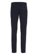 Thumbnail Pantalon Bleeker en coton marine uni avec une coupe chino et poches arrières - Image 3