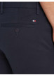 Thumbnail Pantalon Bleeker en coton marine uni avec une coupe chino et poches arrières - Image 4