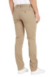 Thumbnail Pantalon Bleeker en coton beige uni avec une coupe chino et poches latérales - Image 2