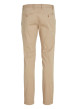 Thumbnail Pantalon Bleeker en coton beige uni avec une coupe chino et poches latérales - Image 4