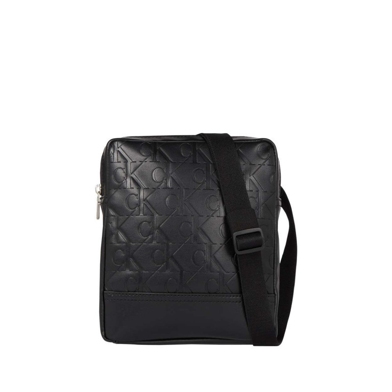 Calvin Klein Jeans - Sacoche Noir Avec Logo Embossé à L'avant Et Une Anse Réglable - Noir Calvin Klein Jeans - Sacoche Noir Avec Logo Embossé à L'avant Et Une Anse Réglable - Noir
