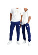 Thumbnail T-shirt en coton écru uni avec une coupe droite et un col rond - Image 10