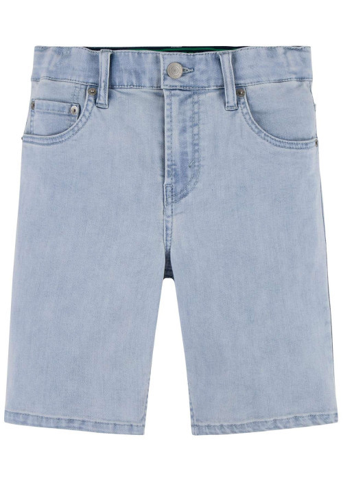 Short 511 stone délavé avec une taille ajustable une coupe droite et 5 poches
