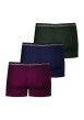 Thumbnail Lot de 3 boxers classiques en coton tricolore avec une coupe fermée - Image 3