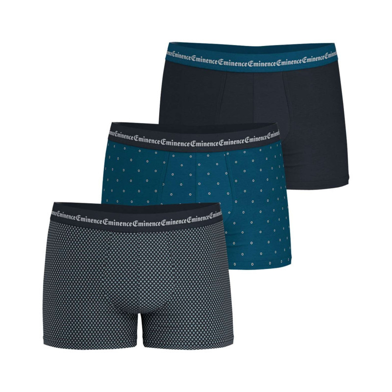 Eminence - Lot De 3 Boxers Classiques En Coton à Pois Avec Une Coupe Fermée - Multicolore