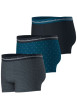 Thumbnail Lot de 3 boxers classiques en coton à pois avec une coupe fermée - Image 2