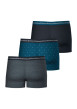 Thumbnail Lot de 3 boxers classiques en coton à pois avec une coupe fermée - Image 3