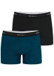 Thumbnail Lot de 2 boxers classiques en coton imprimé avec une coupe fermée