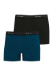 Thumbnail Lot de 2 boxers classiques en coton imprimé avec une coupe fermée - Image 3