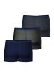 Thumbnail Lot de 3 boxers classiques unis en coton avec une coupe fermée - Image 3