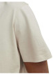 Thumbnail T-shirt en coton beige uni avec une coupe droite et un col rond - Image 10