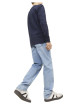 Thumbnail Jean Clark Regular en coton mélangé stone uni coupe regular fit - Image 5