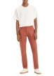 Thumbnail Pantalon XX Chino Std II en coton brique uni avec une coupe slim - Image 2