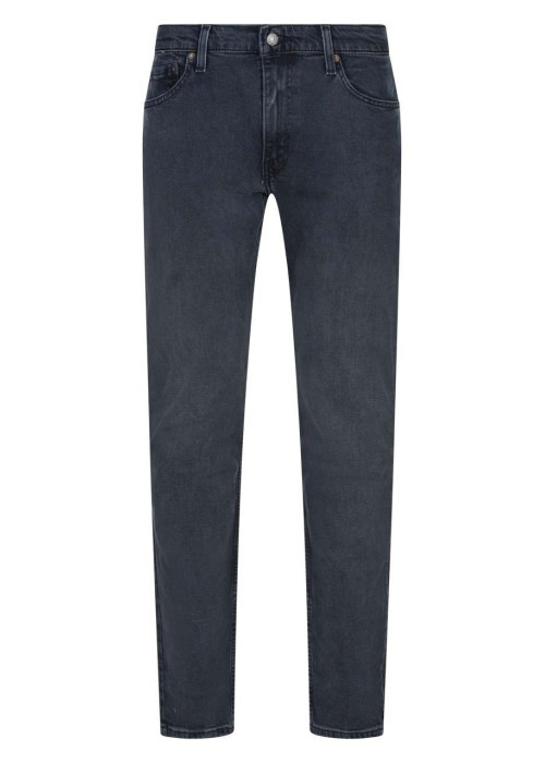 Jean 511 en coton indigo délavé style 5 poches avec une coupe slim