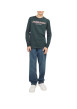 Thumbnail Jean Clark Regular en coton mélangé indigo uni coupe regular fit - Image 7