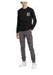 Thumbnail Pantalon Cargo Paul Flake anthracite uni avec une coupe slim - Image 3
