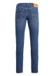 Thumbnail Jean Glenn Regular en coton mélangé indigo uni coupe regular fit - Image 2