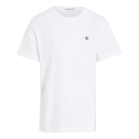 T-shirt en coton régénératif blanc avec une...