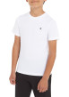 Thumbnail T-shirt en coton régénératif blanc avec une coupe regular fit et un col rond - Image 2