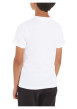 Thumbnail T-shirt en coton régénératif blanc avec une coupe regular fit et un col rond - Image 3