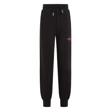 Pantalon de jogging en coton régénératif noir...