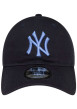 Thumbnail Casquette dad cap 9TWENTY® en coton noire unie avec logo brodé à l'avant