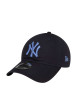 Thumbnail Casquette dad cap 9TWENTY® en coton noire unie avec logo brodé à l'avant - Image 3