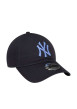 Thumbnail Casquette dad cap 9TWENTY® en coton noire unie avec logo brodé à l'avant - Image 4