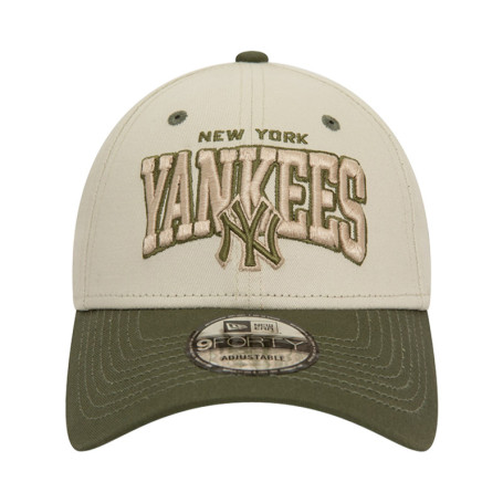 Casquette dad cap 9FORTY® en coton kaki unie...