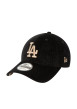 Thumbnail Casquette dad cap 9FORTY® en coton noire côtelé avec logo brodé devant - Image 5