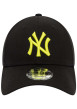 Thumbnail Casquette dad cap 9FORTY® en coton noire unie avec logo brodé devant