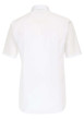 Thumbnail Chemise blanche unie en coton avec une coupe droite à fermeture boutonnée - Image 2